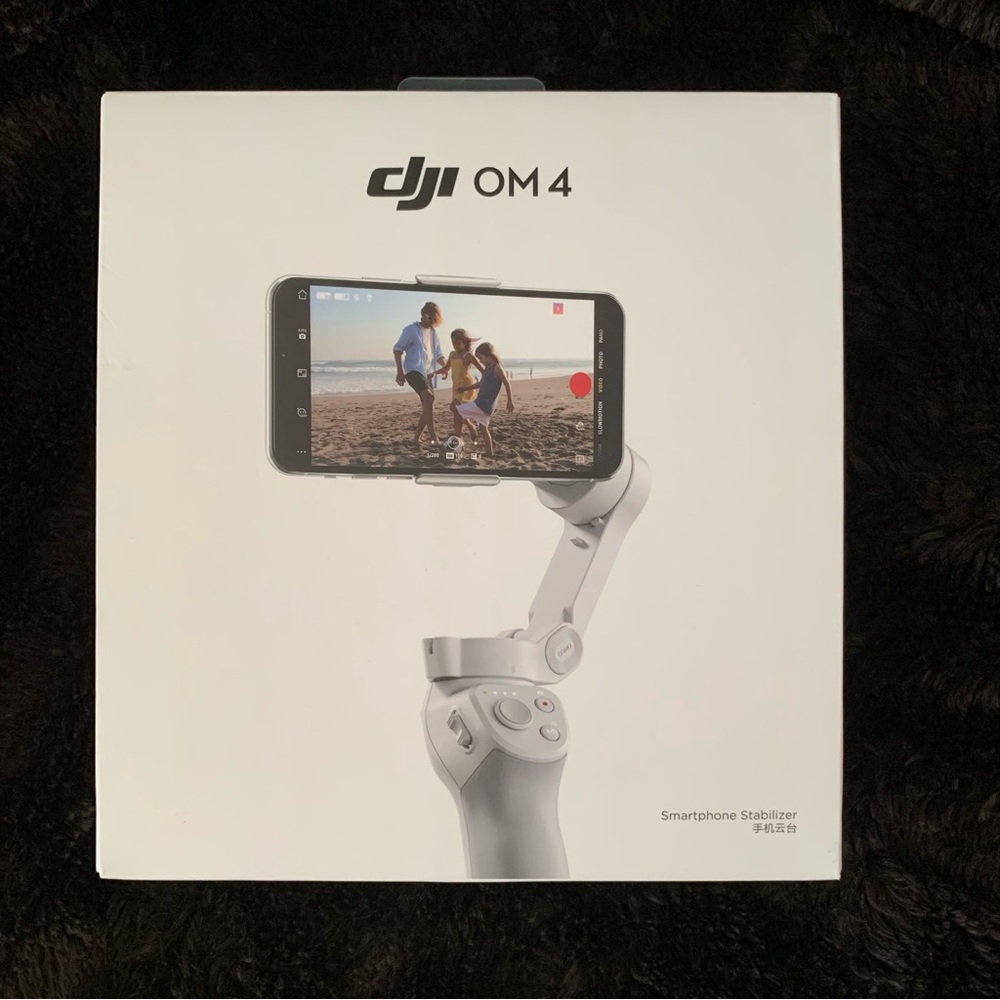 DJI OM 4 - Handheld 3-Axis Smartphone Gimbal Stabilizer